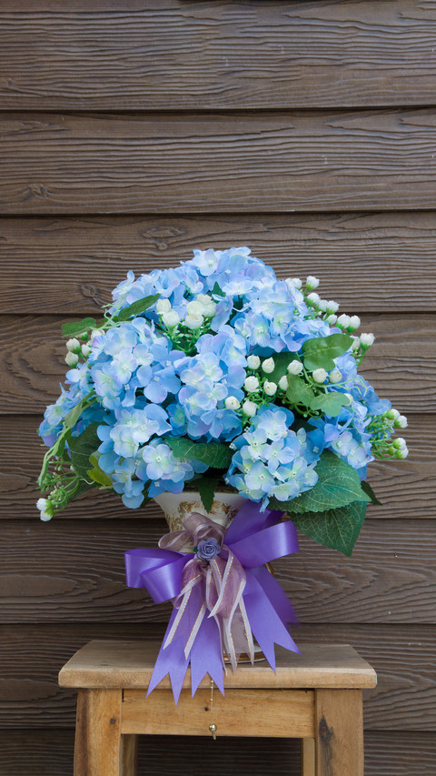 How to send 9 hydrangeas screenshot