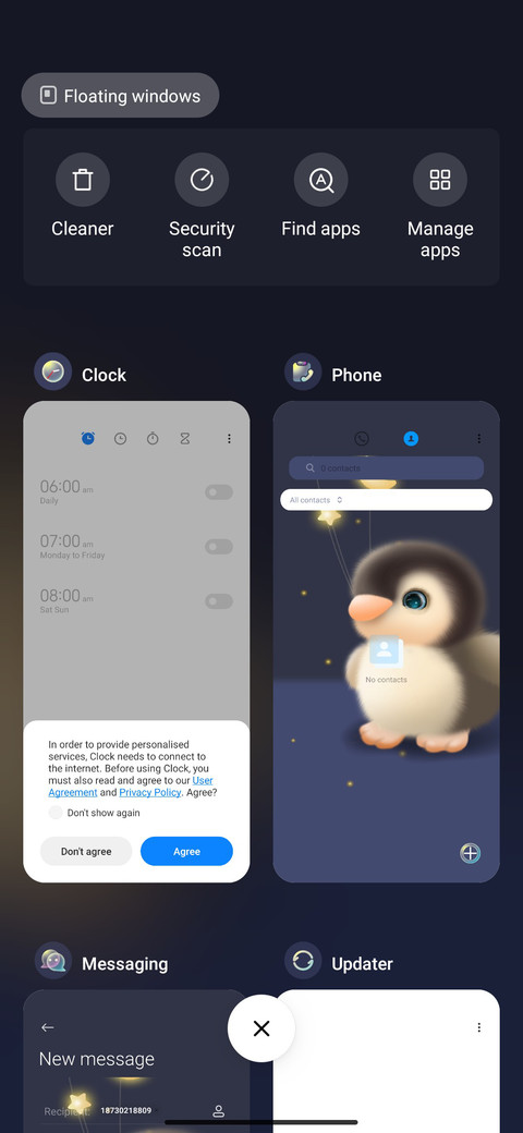 stars penguins screenshot
