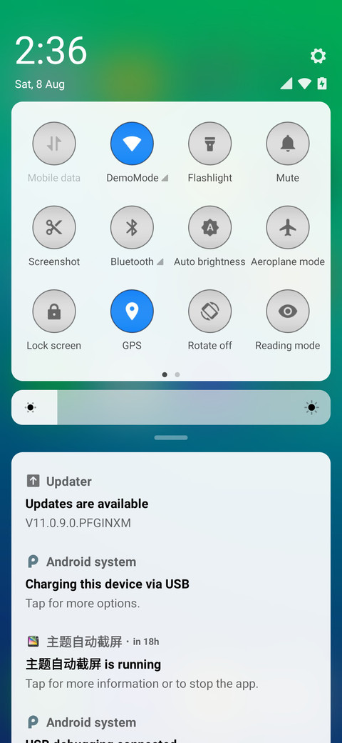 Lenovo A1000 Redong Theme screenshot