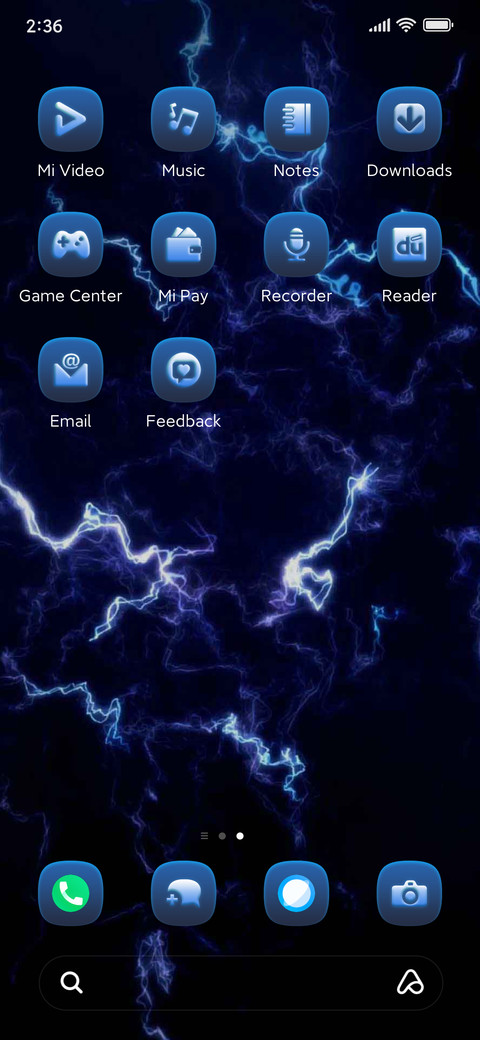 Cool lightning screenshot