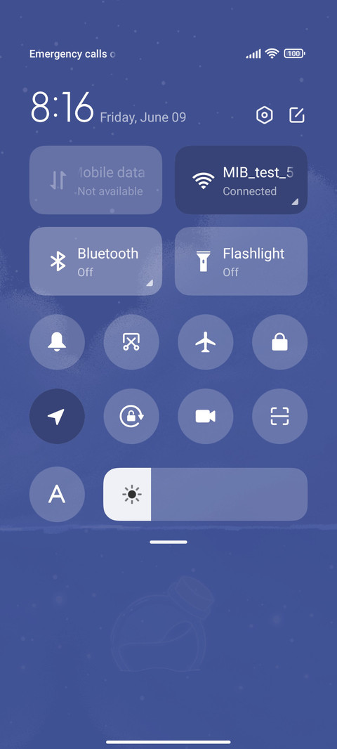 Bright sea screenshot