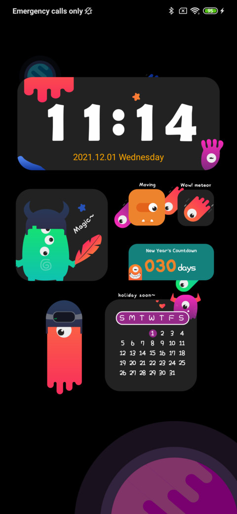 Cartoon monster screenshot