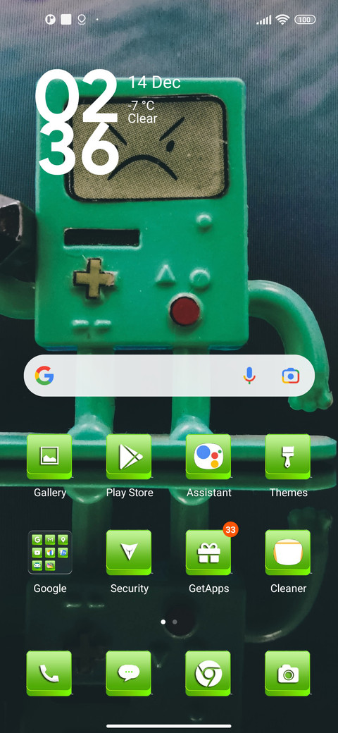 Mecha screen screenshot