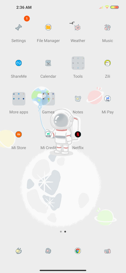 Falling stars screenshot