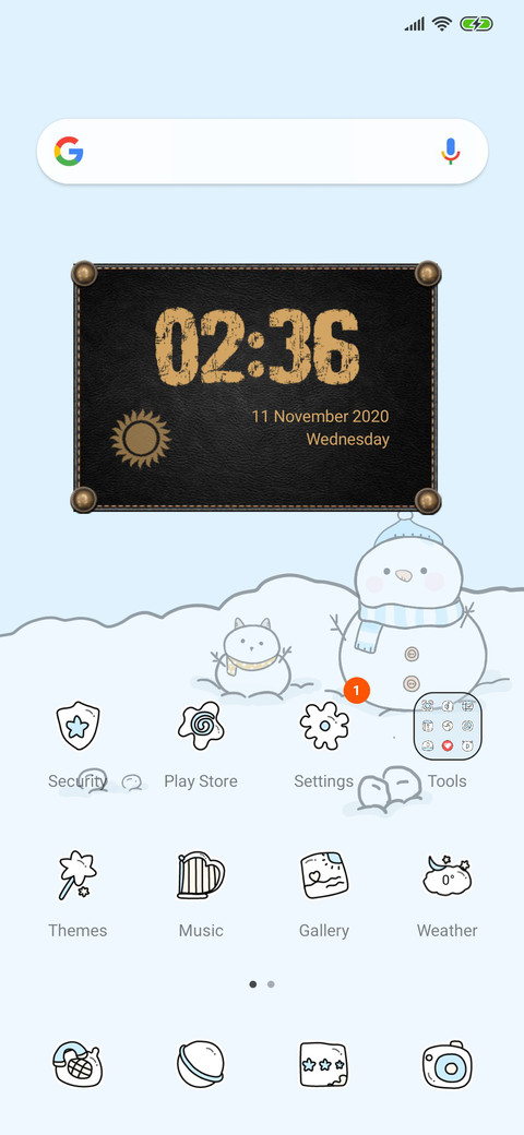 Snowman screenshot