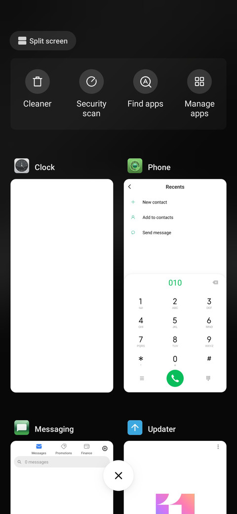 Silver clock screenshot