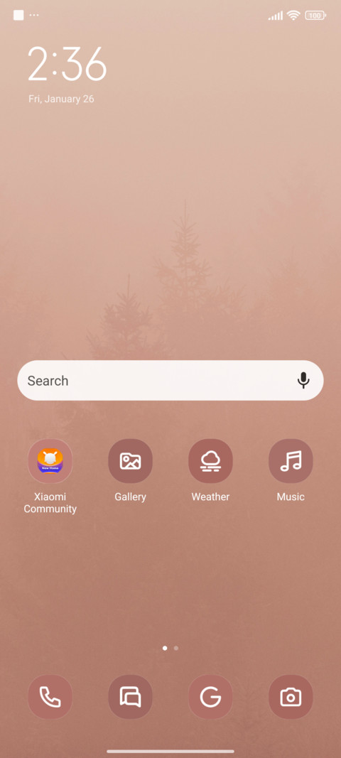 Foggy Forest screenshot