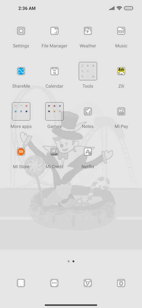 I am a clown screenshot