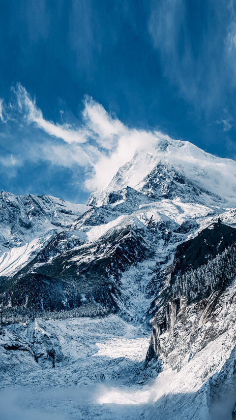 雪山自然风光 screenshot