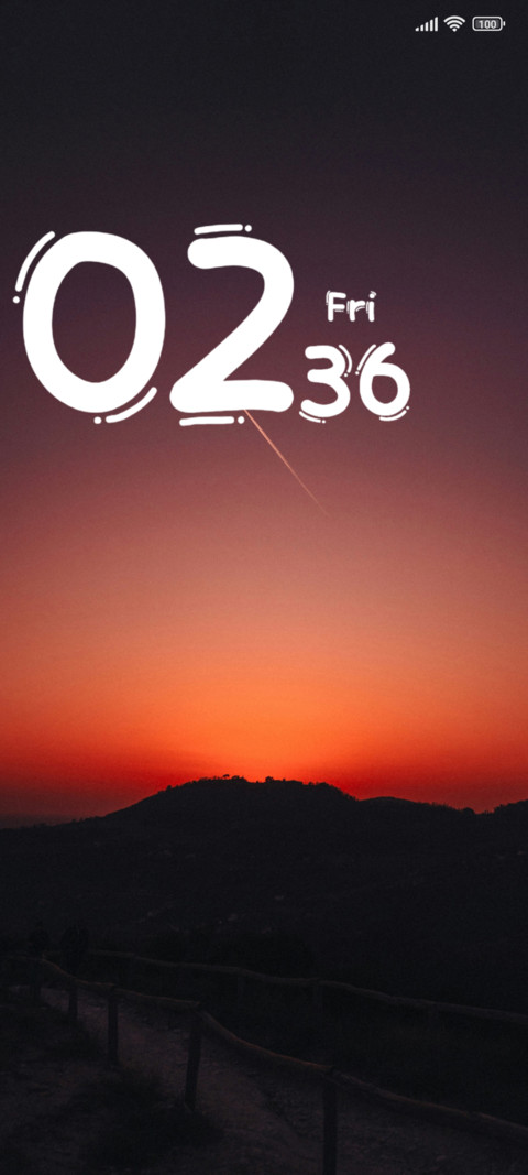 Nature Sunset screenshot