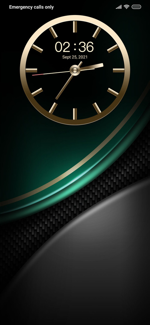 Bright green screenshot