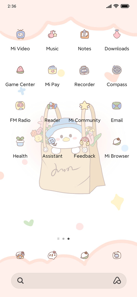 Cute in the bag screenshot