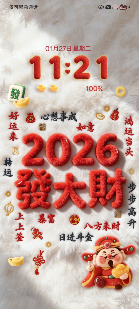 毛绒2026发财 screenshot