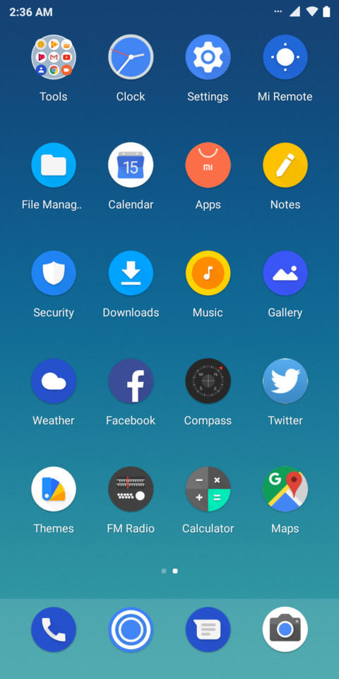 Android Go V10 v2 screenshot
