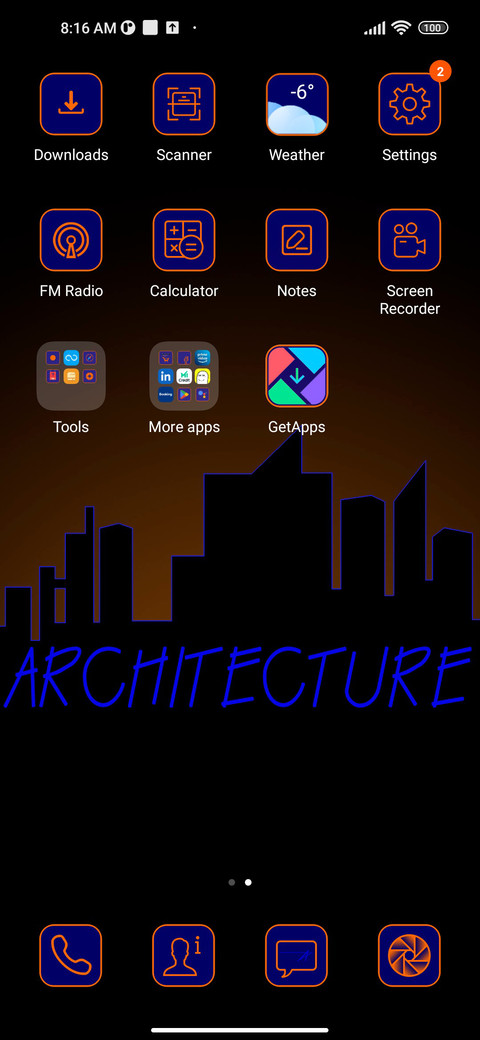 Architecture screenshot