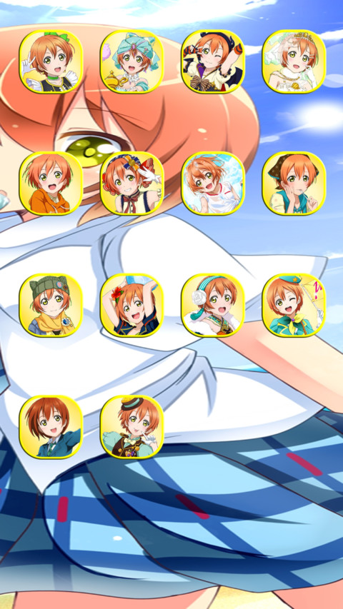 lovelive星空凛（全图标+9百变自定义锁屏+9壁纸+音乐界面+自由桌面） screenshot