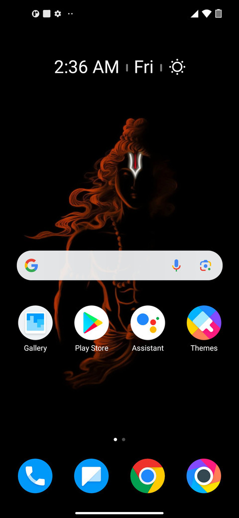 Shiv Dark UI screenshot