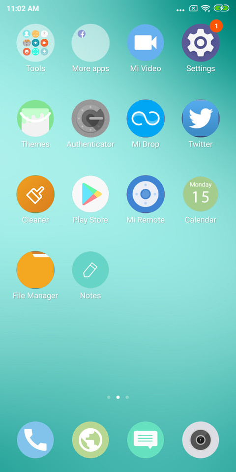 iOS Flat Round screenshot