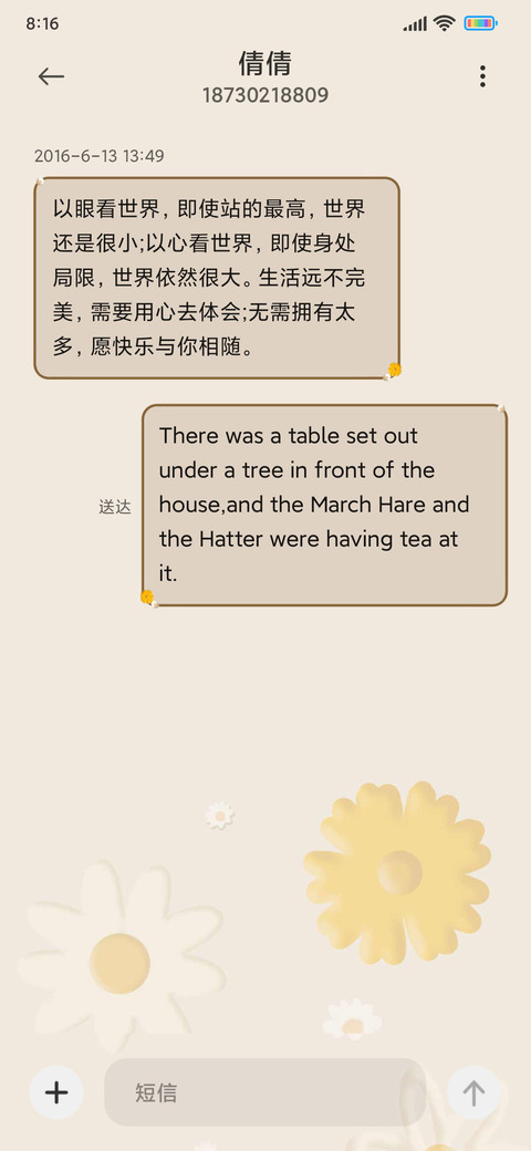 黏土风 小雏菊 screenshot