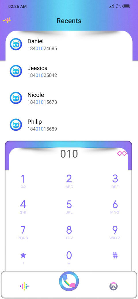 White Gradient V11 screenshot