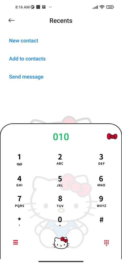 Kitty red blue screenshot