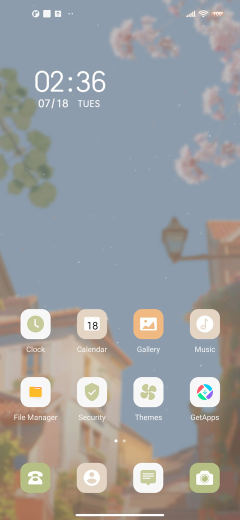 Sunset and Rose screenshot
