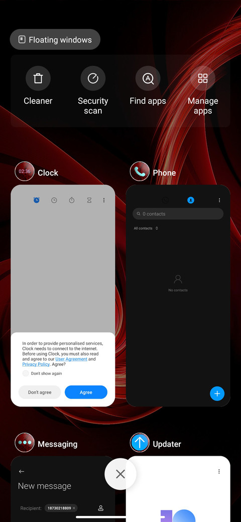 Red Black Frac screenshot