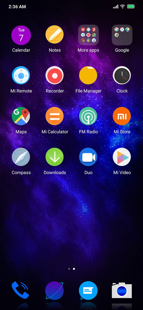 Dark Android One_DWM4 screenshot