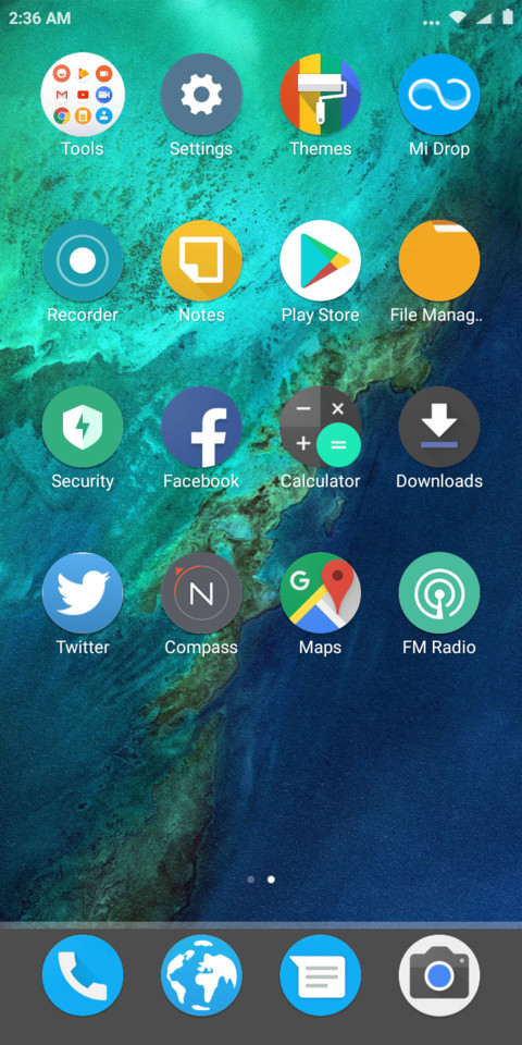 Google Pixel2xl screenshot