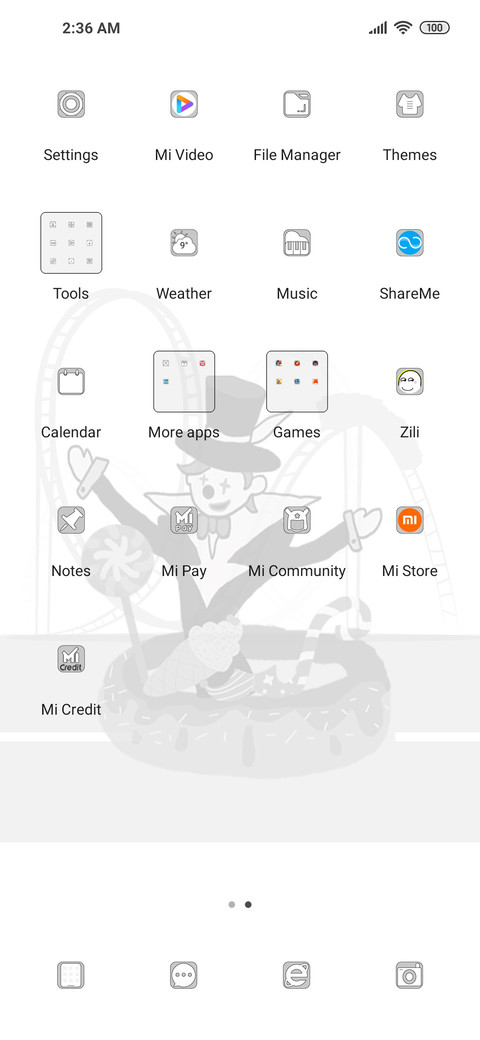 I am a clown screenshot