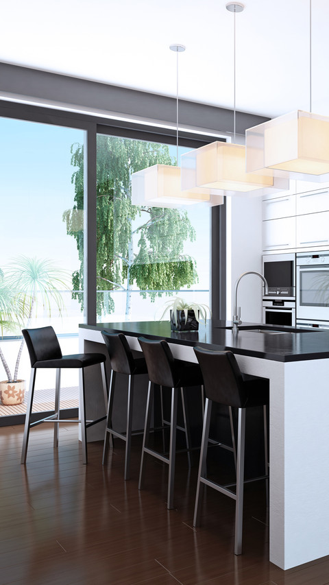 The dining room and kitchen are connected together 9 screenshot