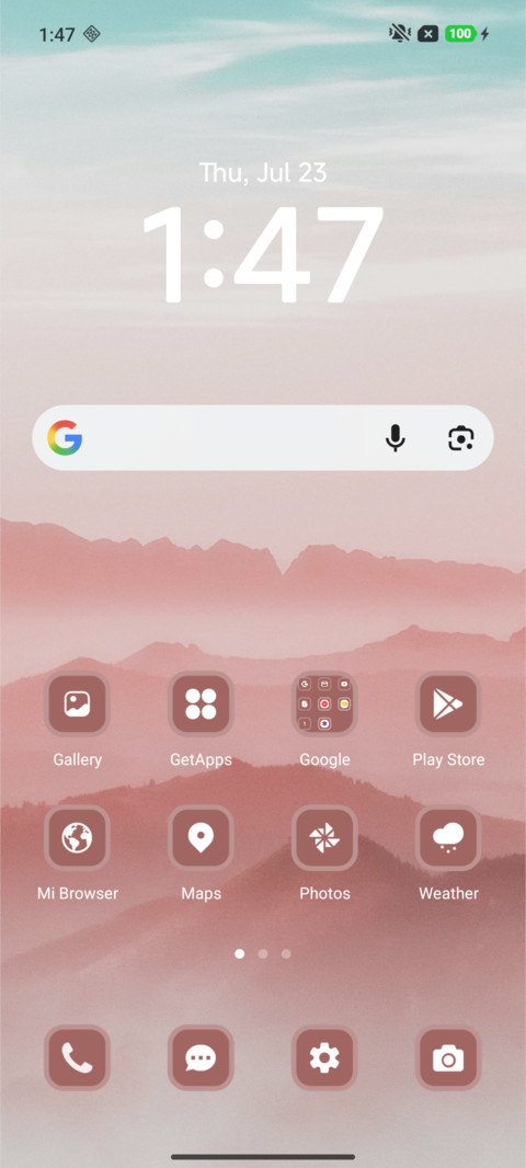 Pink Landscape screenshot