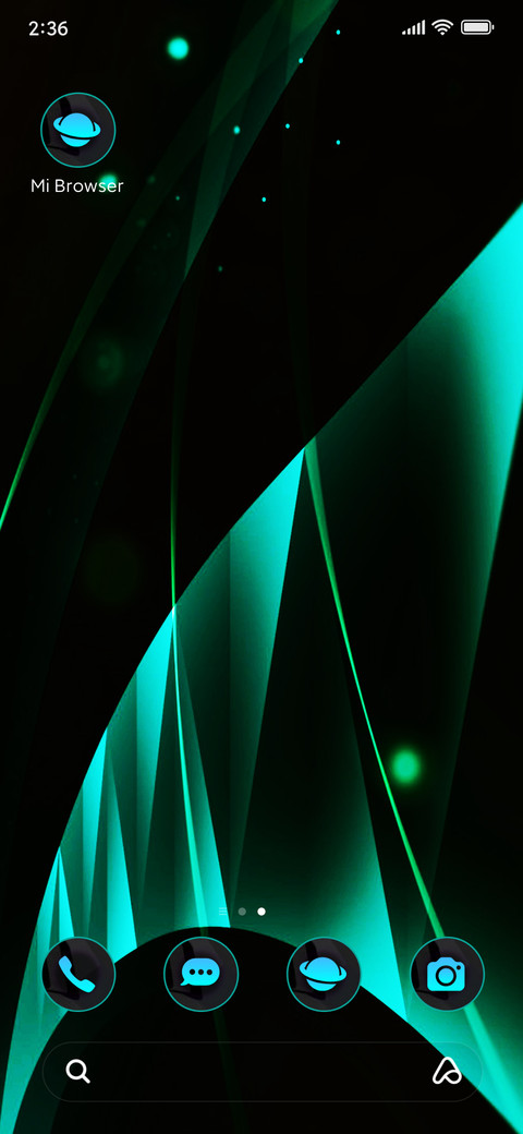Dark post screenshot