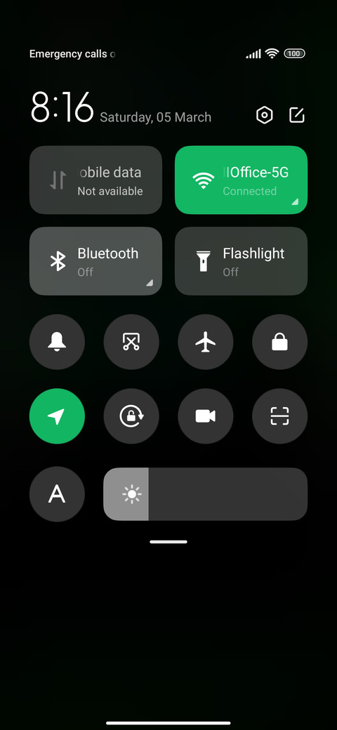 Black shark 4 screenshot