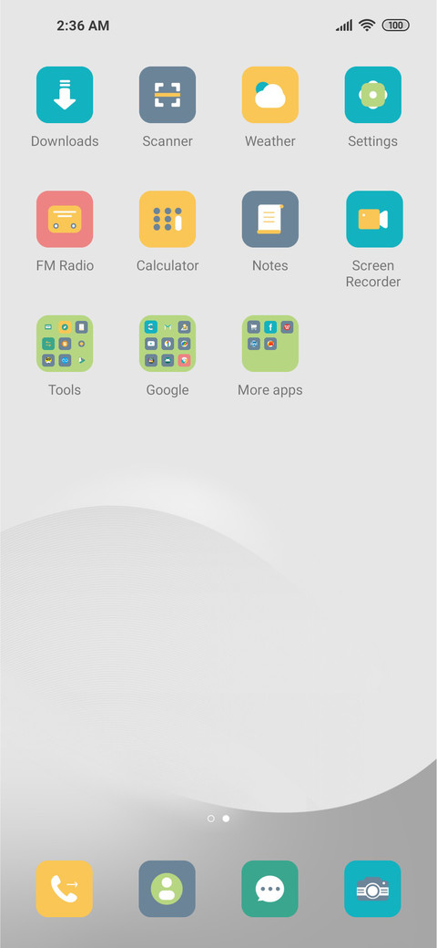 Tilt back screenshot