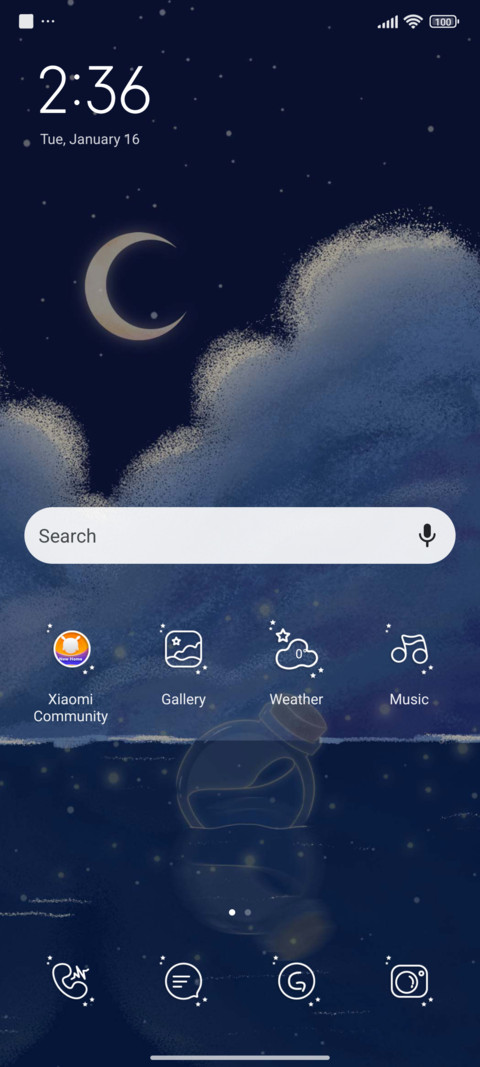 Bright sea screenshot