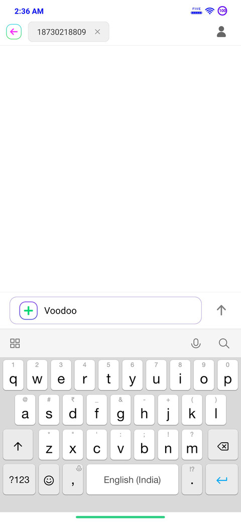 Purple White Mix screenshot