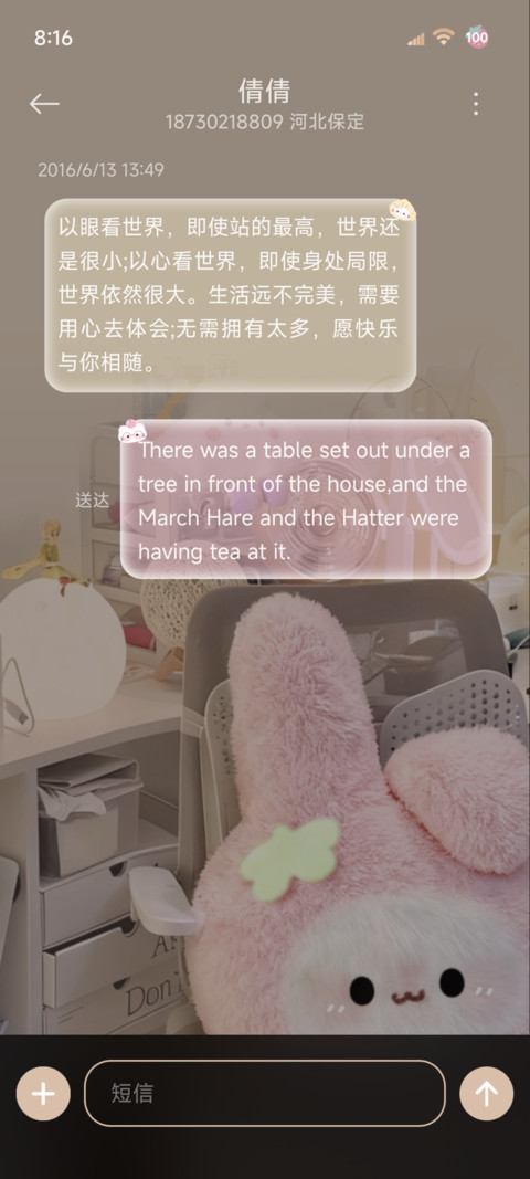 玻璃质感小猫组件 screenshot