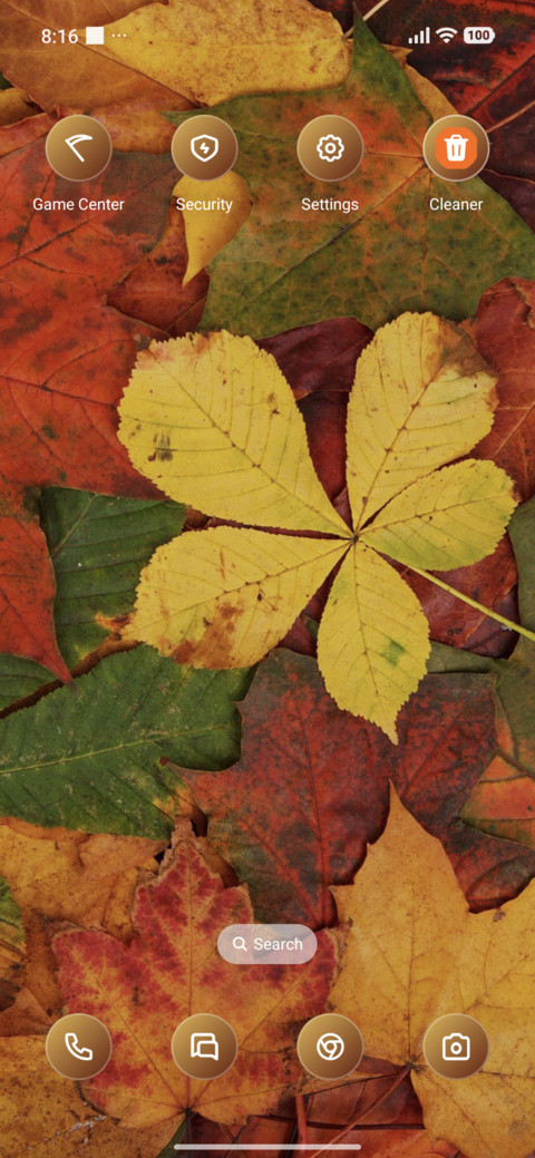 Leaves screenshot