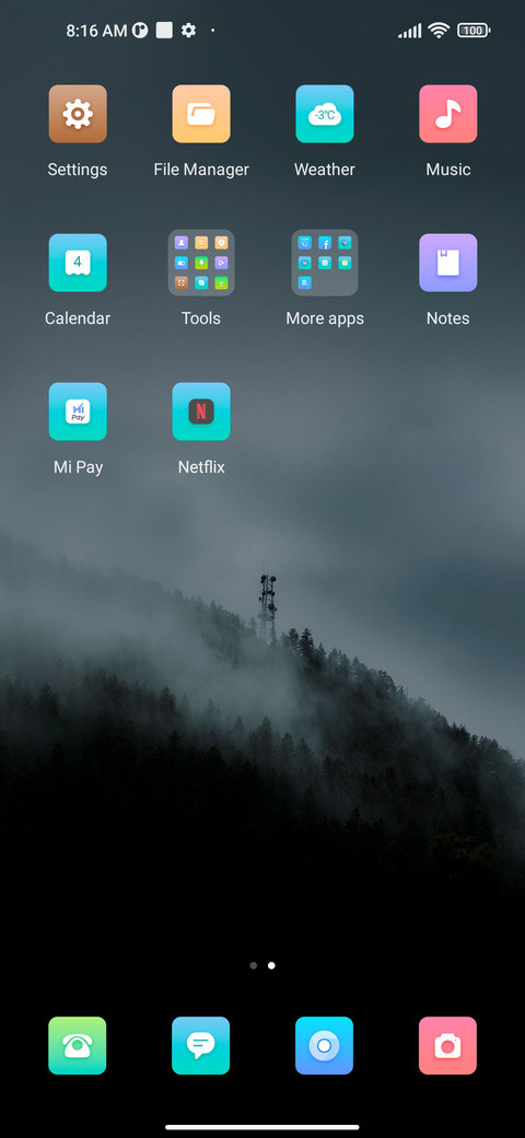 Empty mountain screenshot