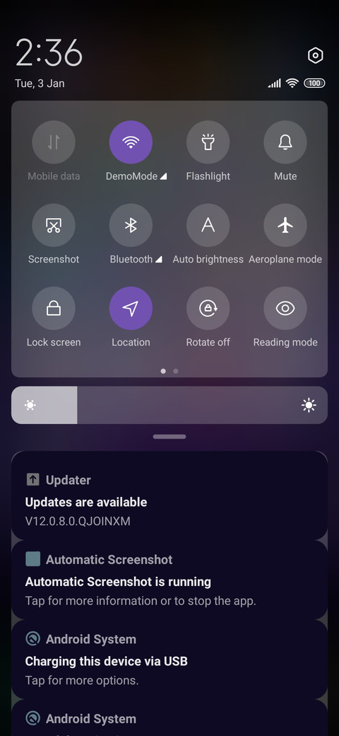 time screenshot