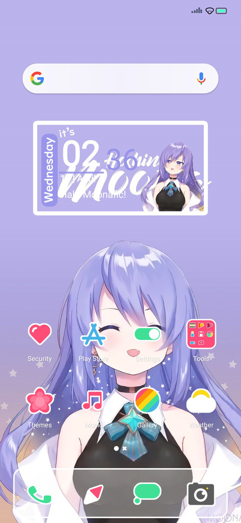 Moona Hoshinova v11 screenshot