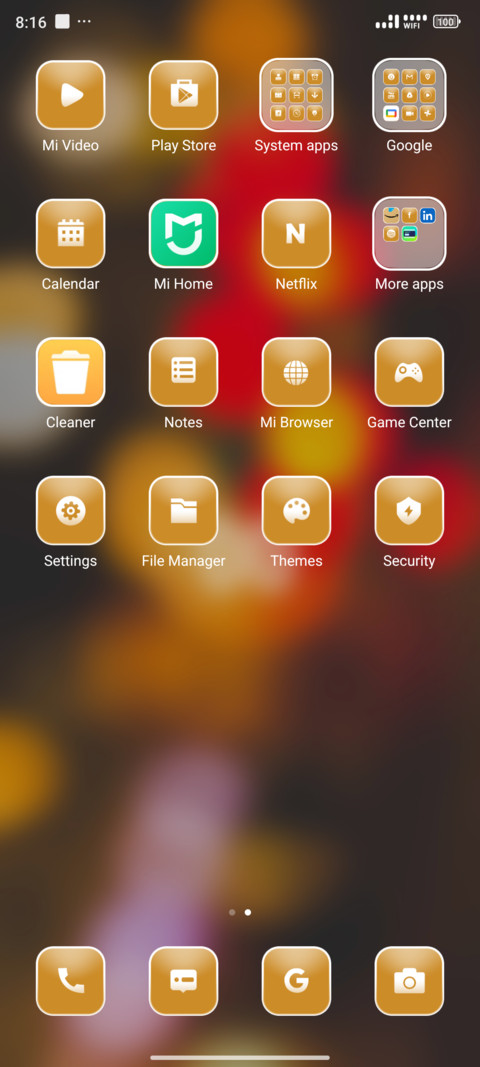 Blur Lights screenshot