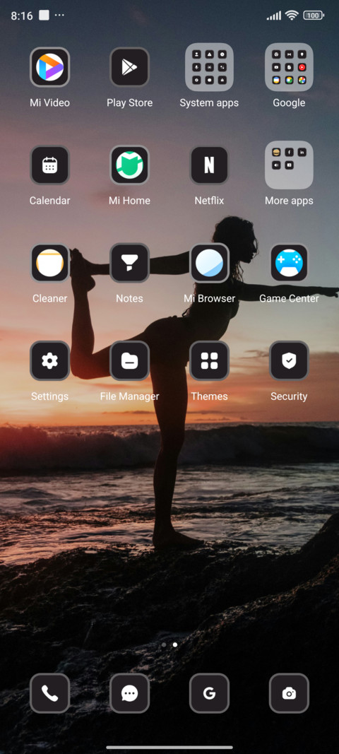 Exercise screenshot