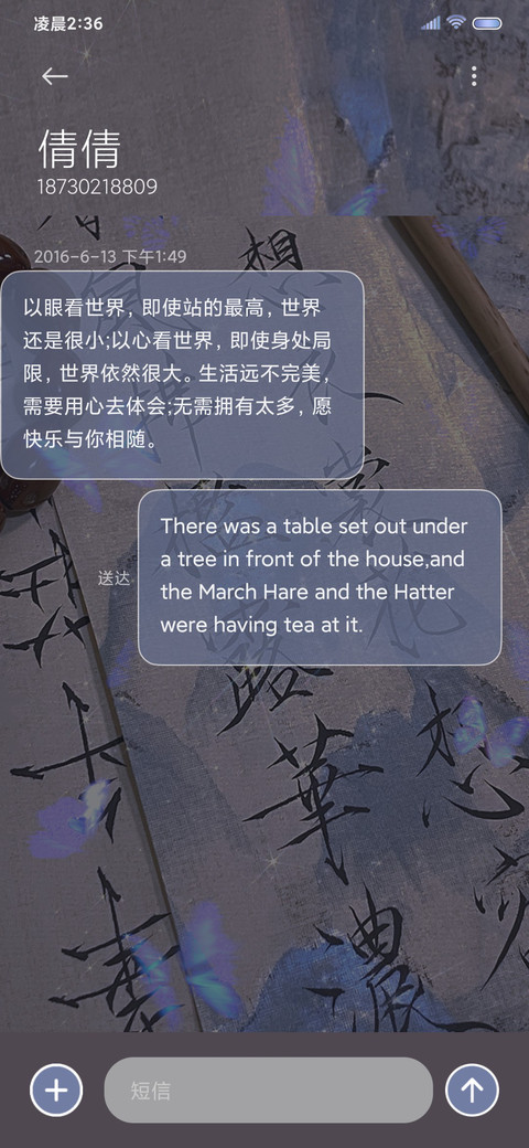蝴蝶来信 华光流年 screenshot