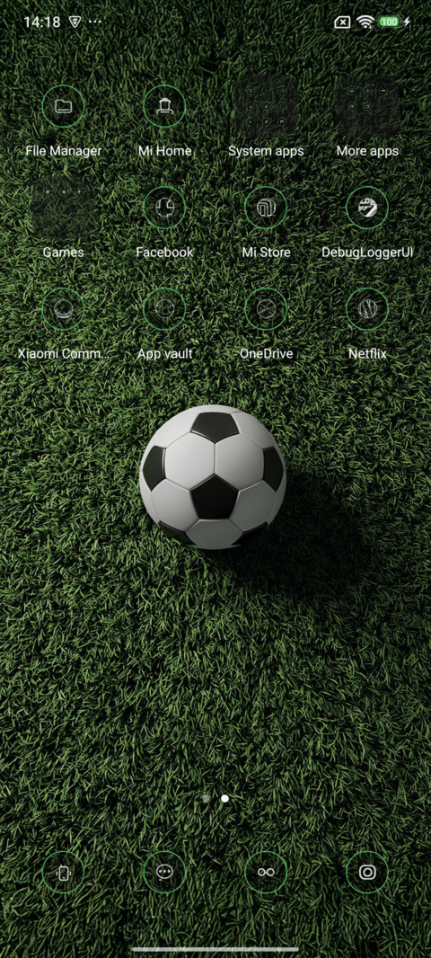 A Football screenshot