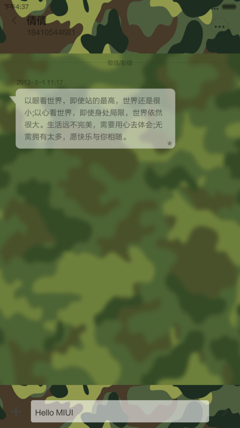 iOS-迷彩（锁屏+动态图标+自由桌面 V6） screenshot