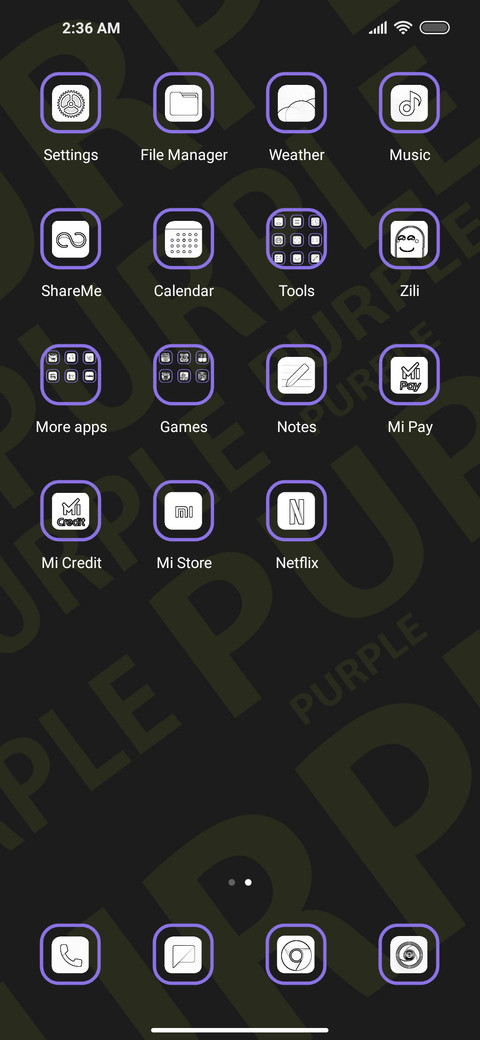 Purple v12.5 Lite screenshot