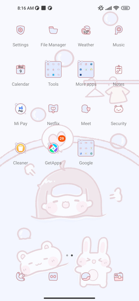 Take a bath screenshot