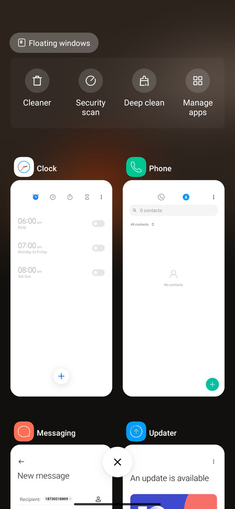 LINE UI screenshot